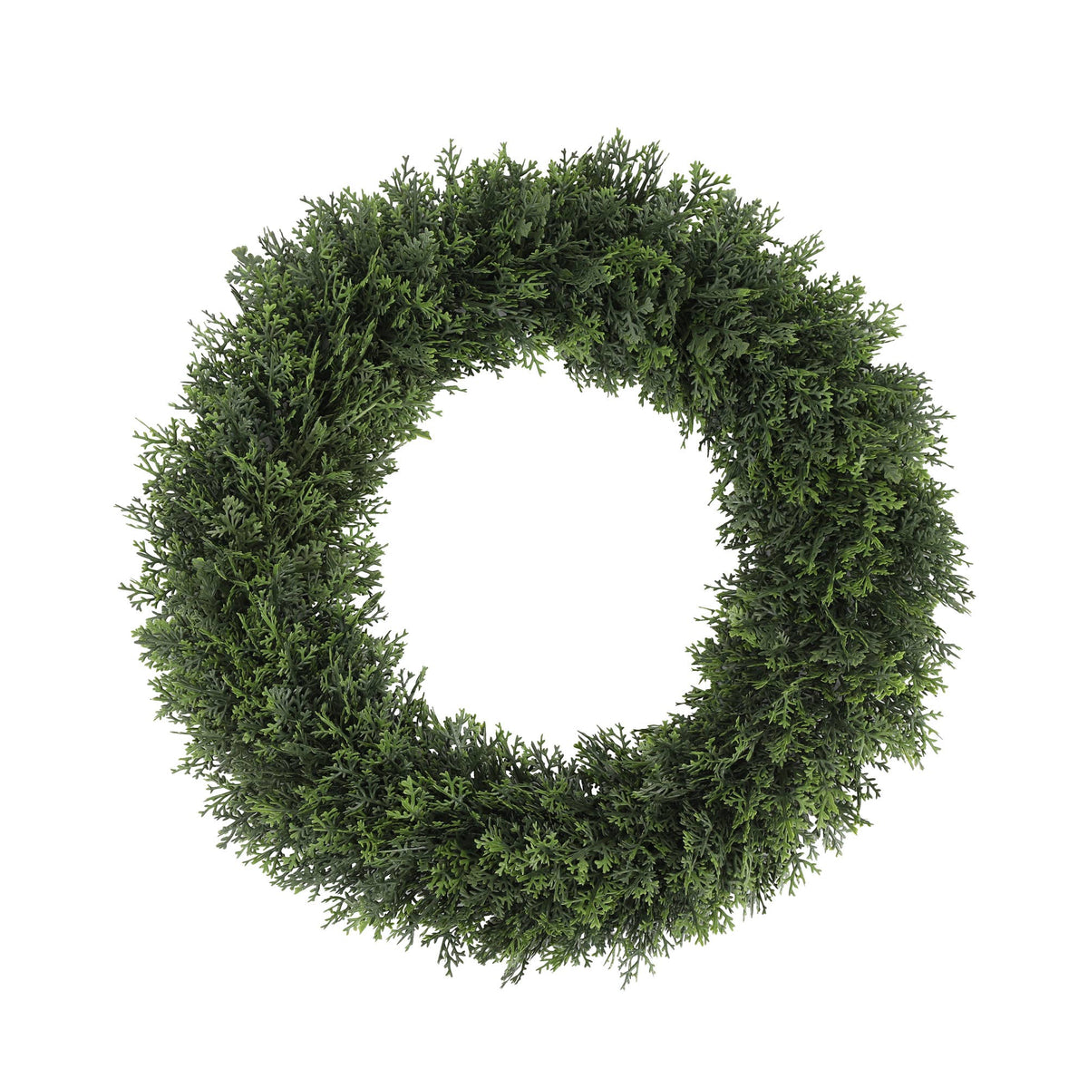 Cypress Wreath (19in)