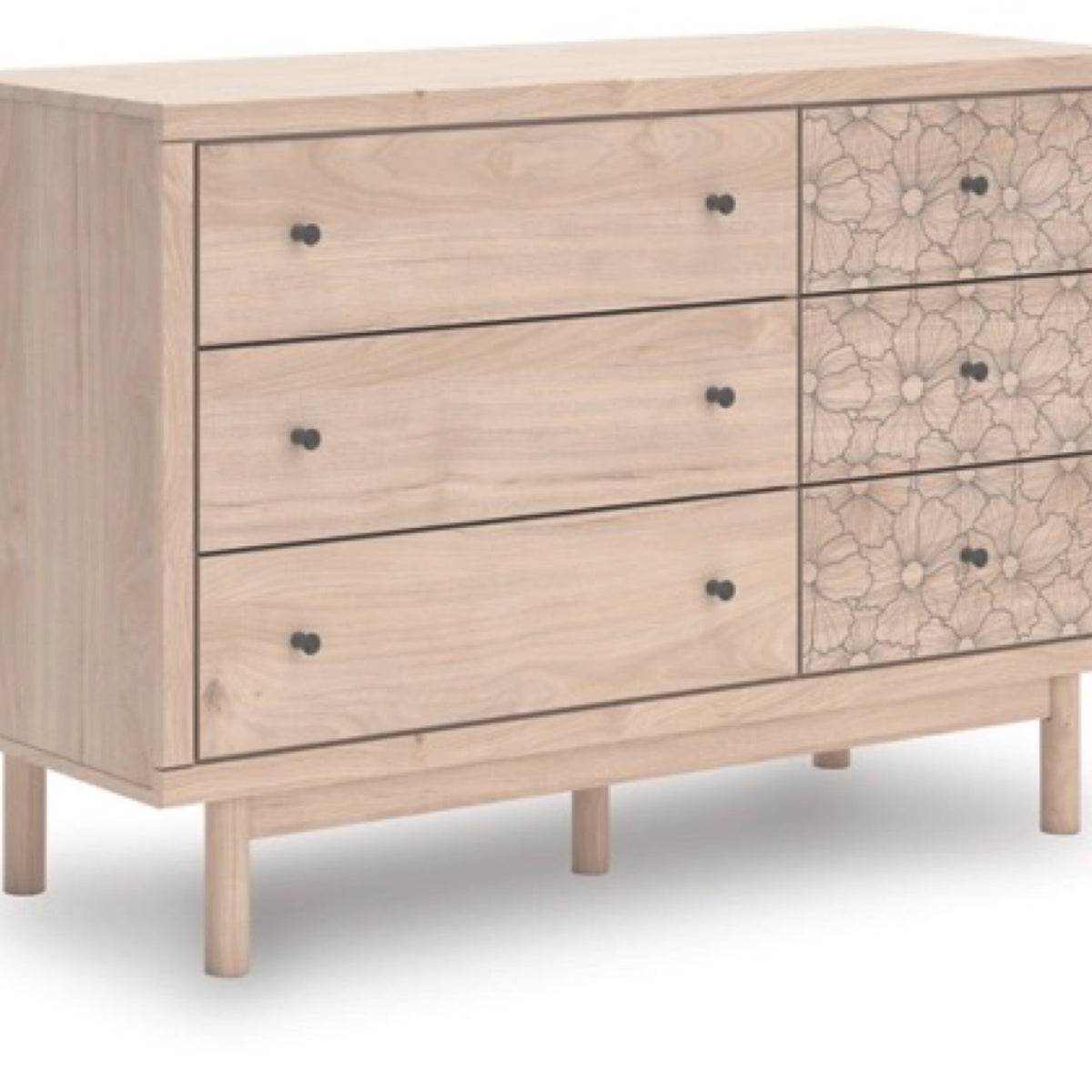Shapella Six Drawer Dresser