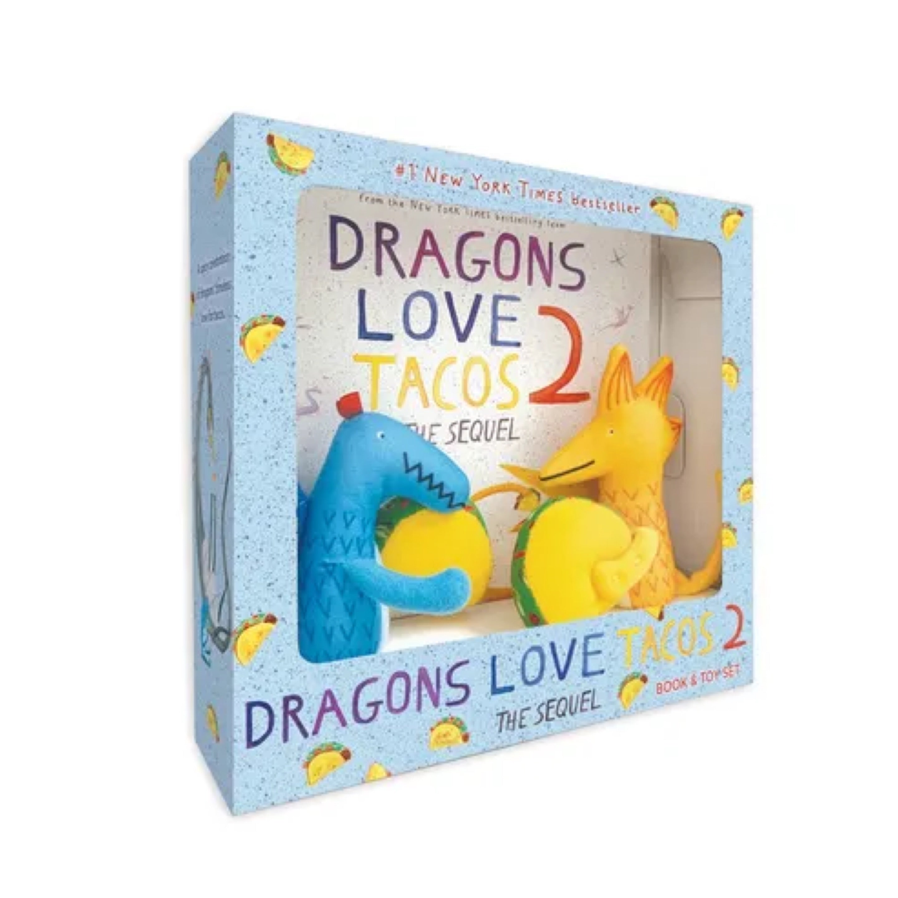 Dragons Love Tacos 2 Book and Toy Set