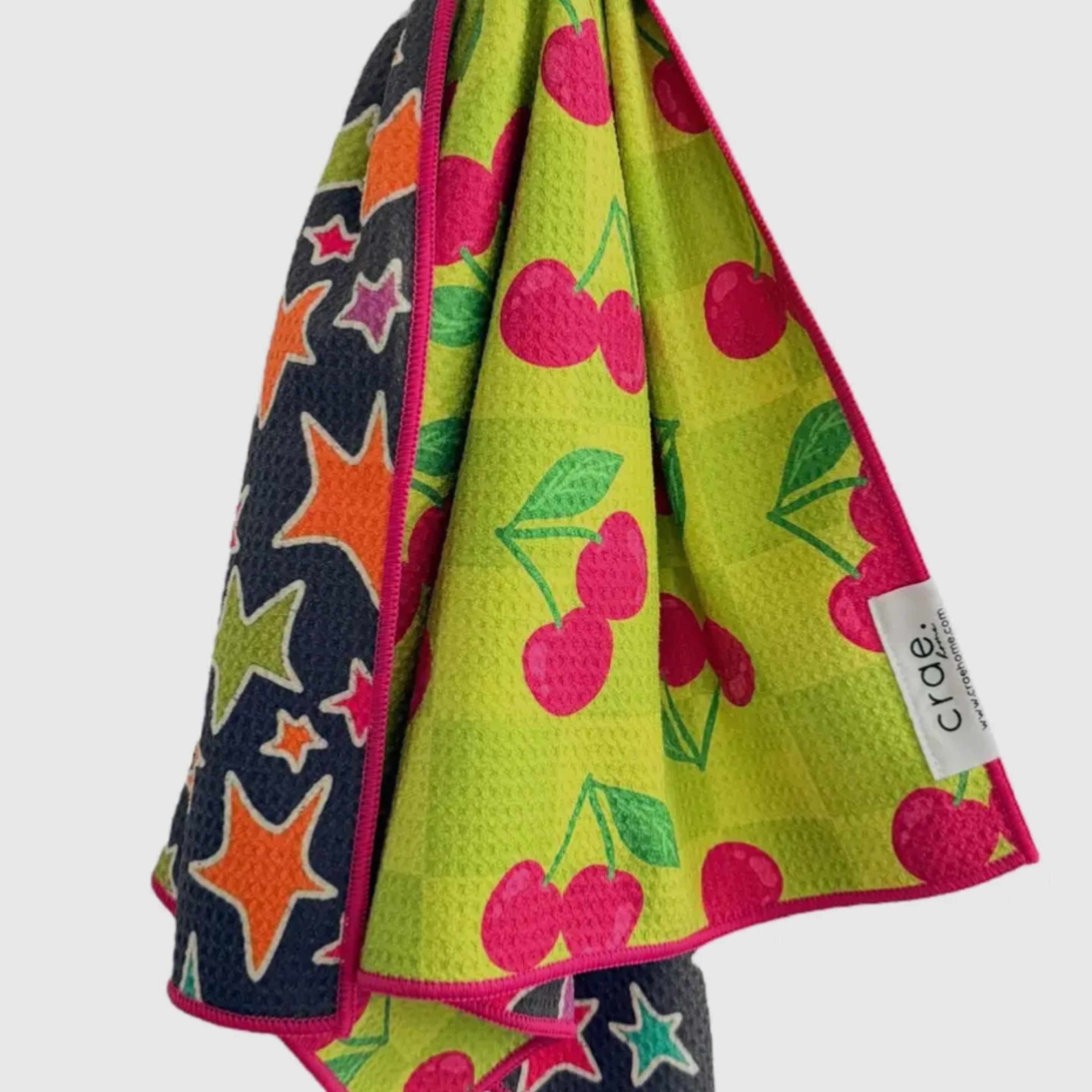 Crae Cherry Burst Hand Towel