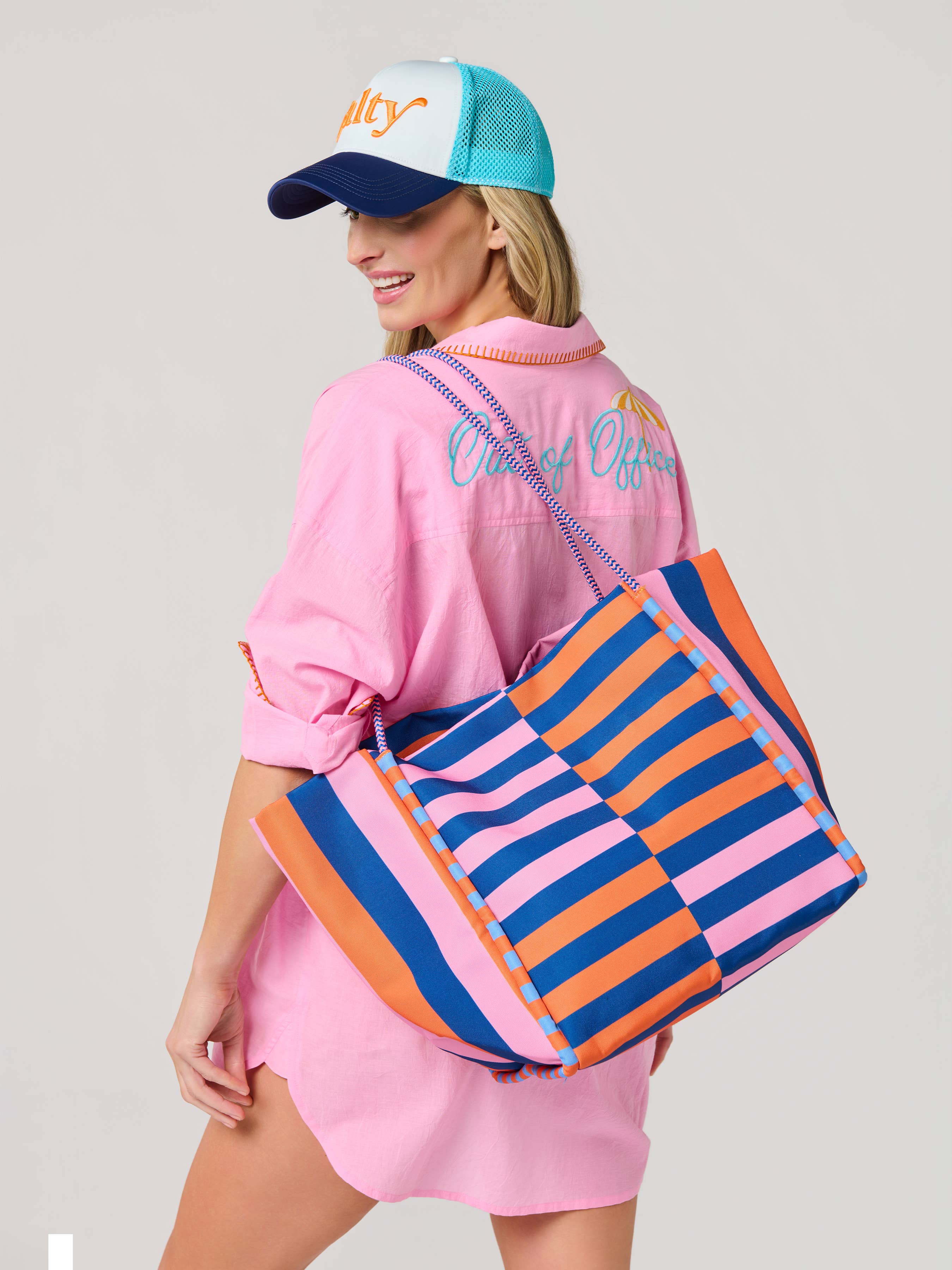 Samba Tote: Navy