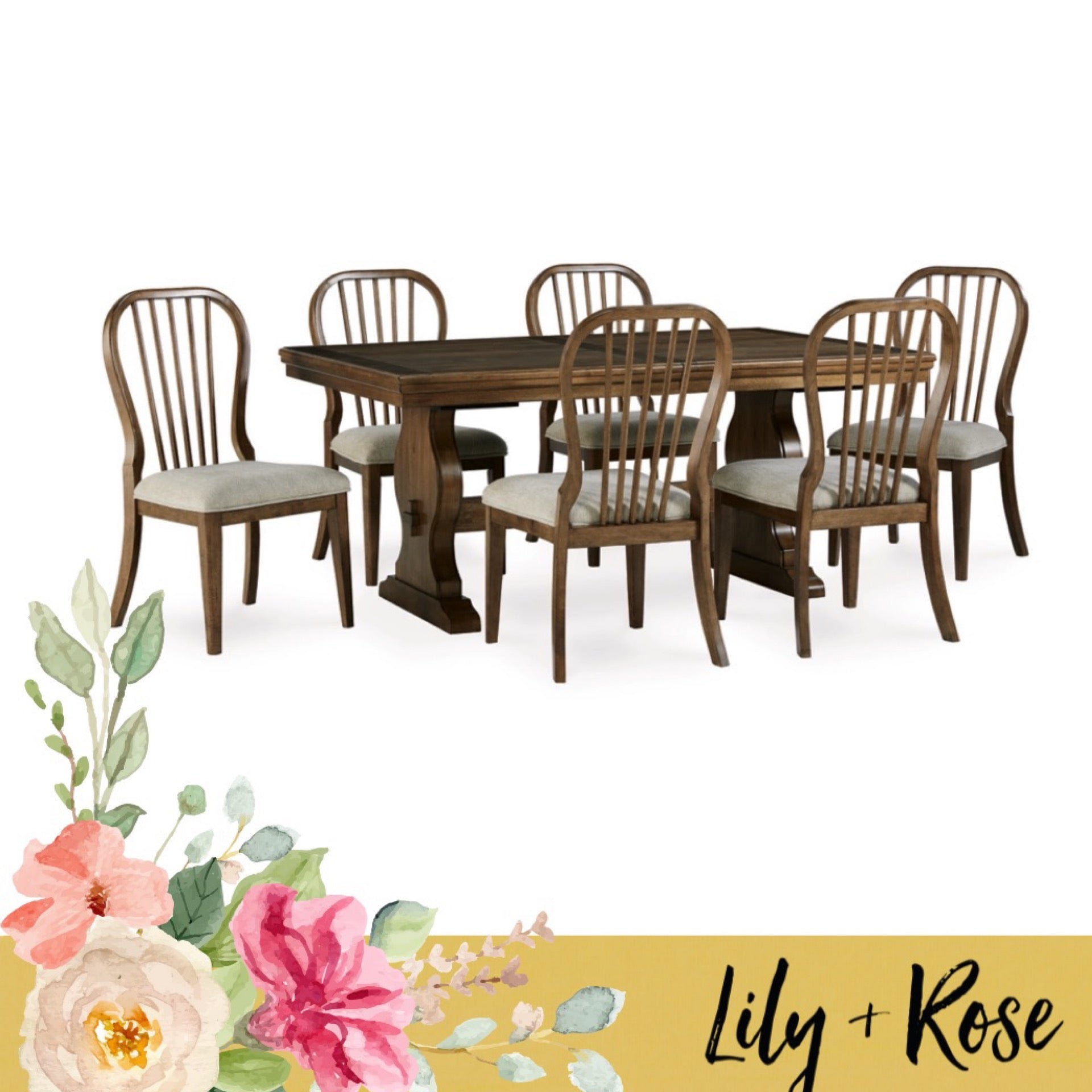Sturlayne Table with 6 Chairs