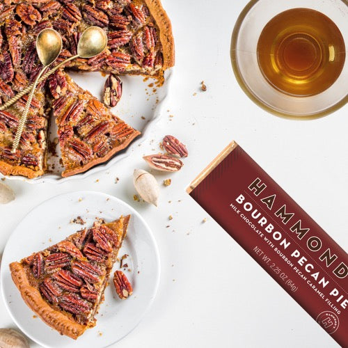 Hammond’s Bourbon Pecan Pie Milk ChocolateBar
