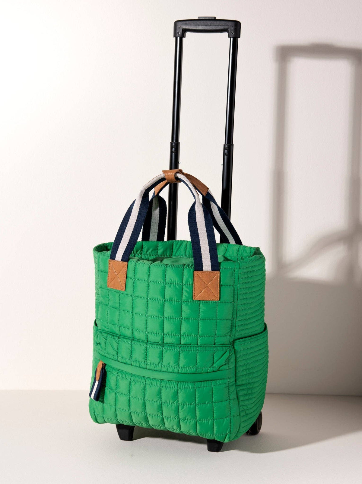 EZRA ROLLER TOTE: GREEN