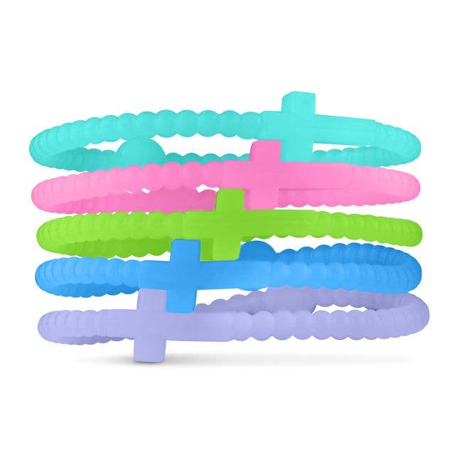 Jesus Bracelets - 5 Packs: Flicker, Medium