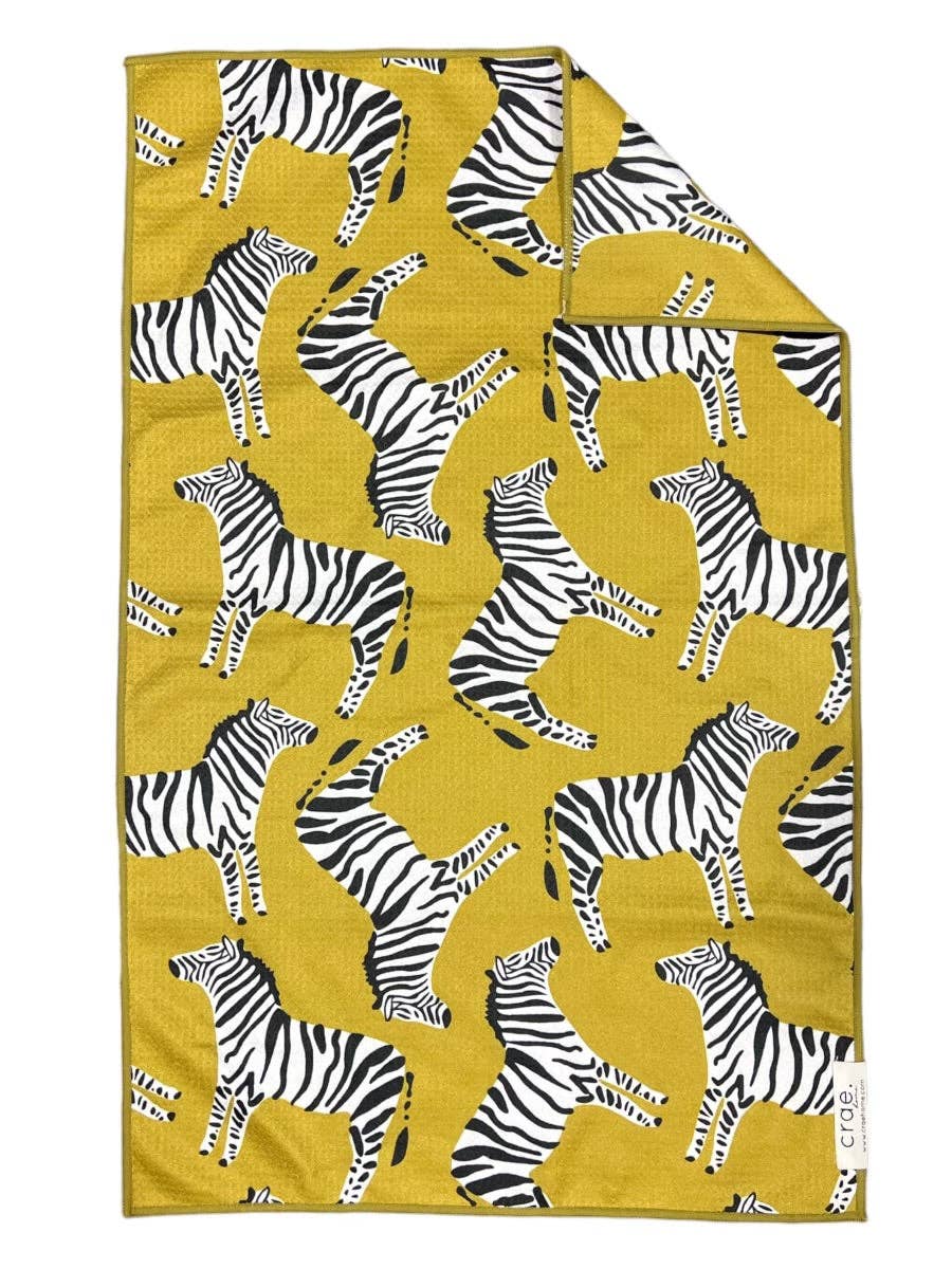 Herdz: Double-Sided Hand Towel: Green, 17x27 in, Hand Towel