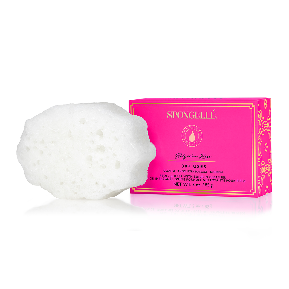 Spongelle Bulgarian Rose Pedi Buffer