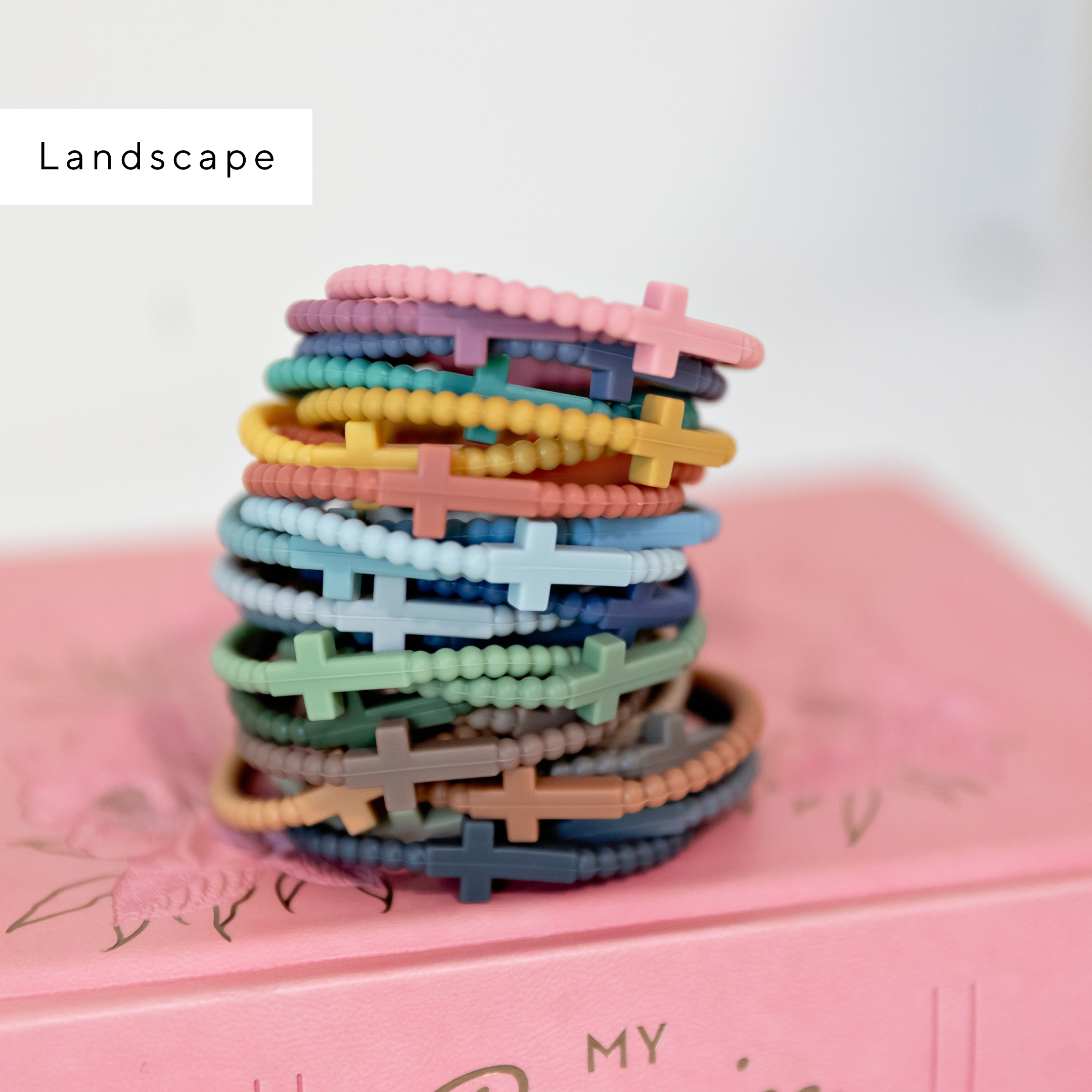 Jesus Bracelets - Landscape (25 Pack), Small
