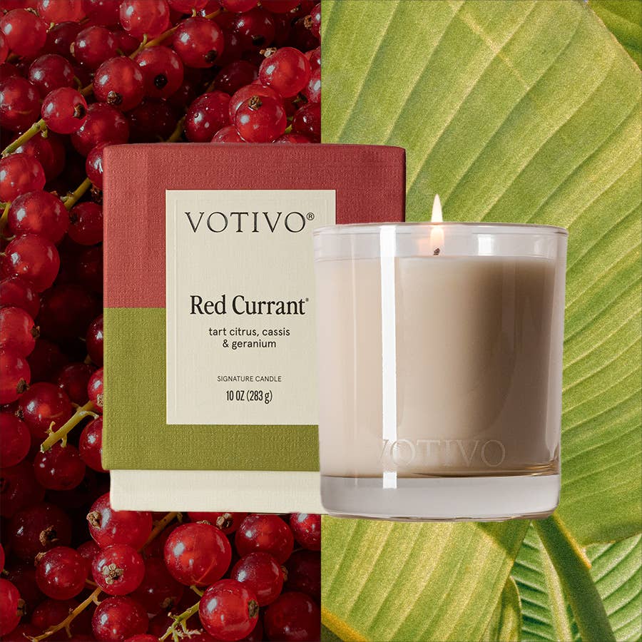 Red Currant 10oz Signature Candle | Mother's Day Gift