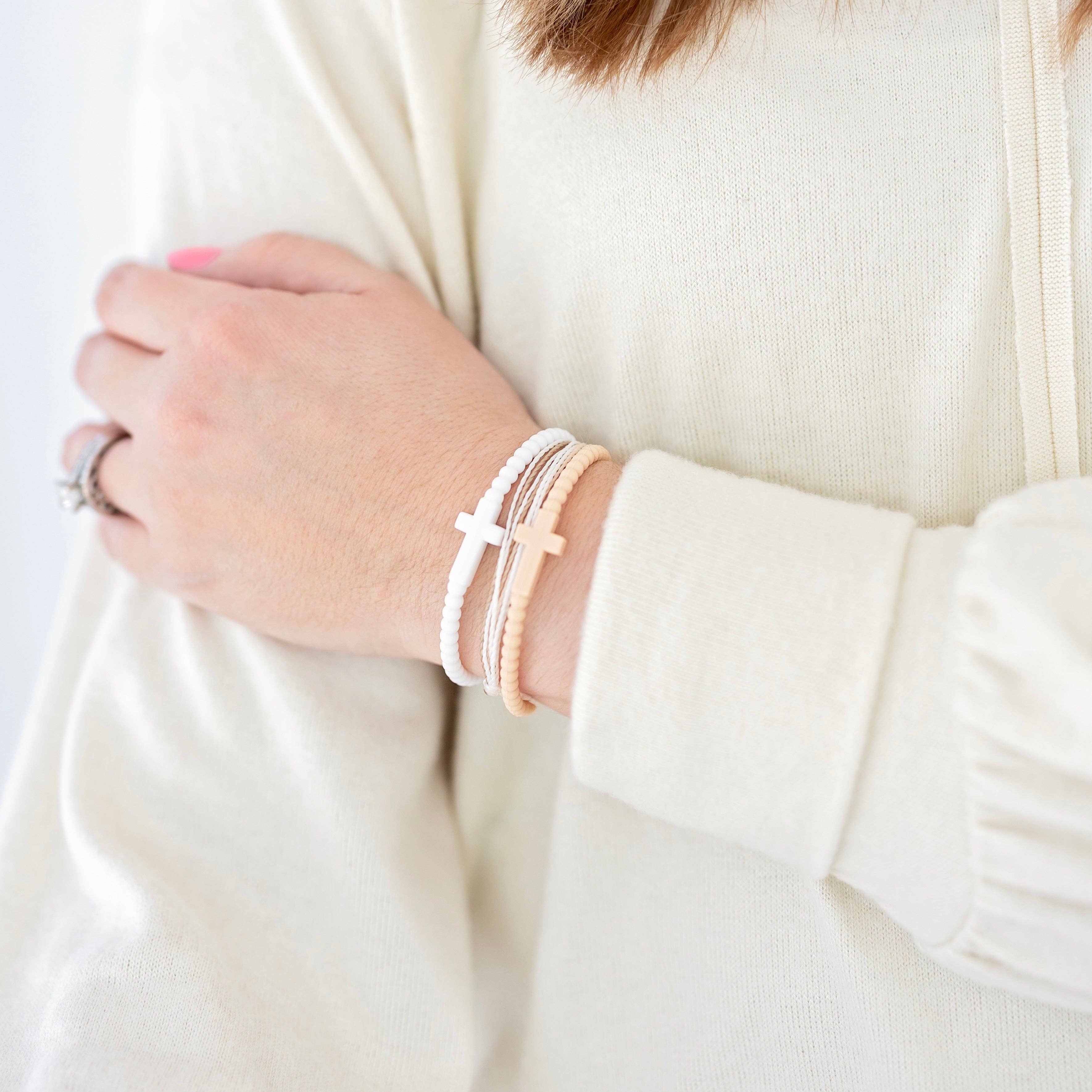 Jesus Bracelets - 5 Packs: Flicker, Medium