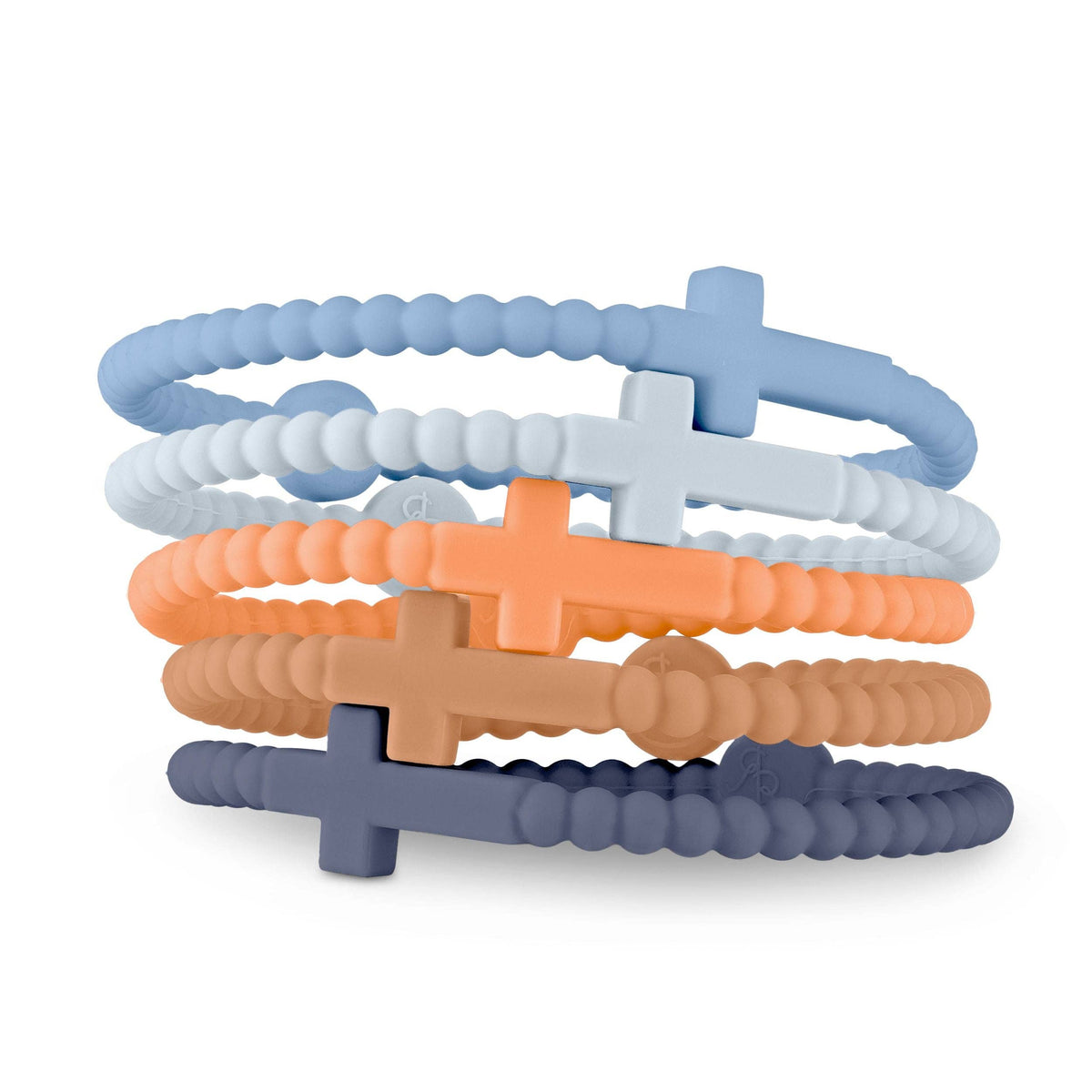 Jesus Bracelets - 5 Packs: Alloy, Medium