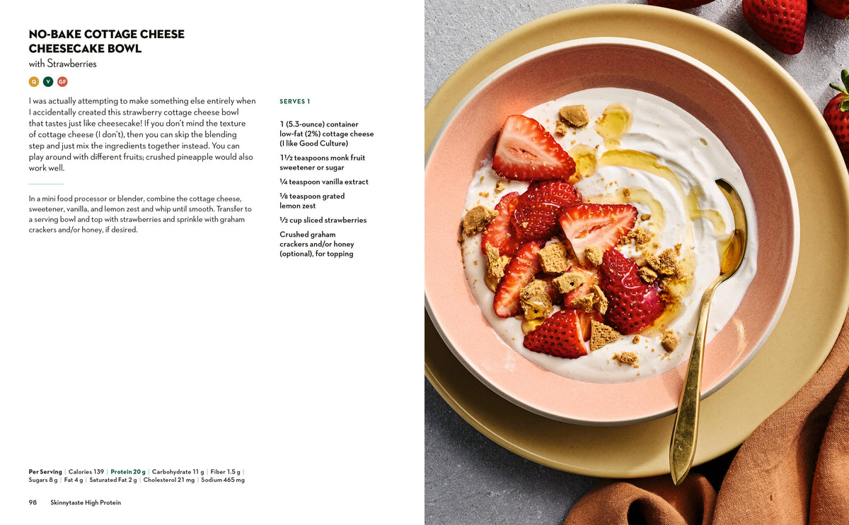 Skinnytaste High Protein Cookbook
