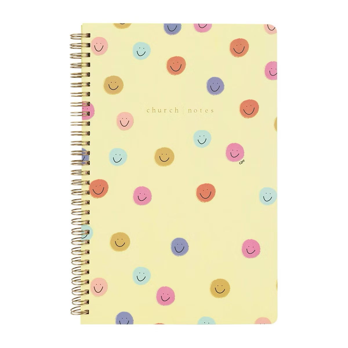 Church Notes Notebook - Smiley