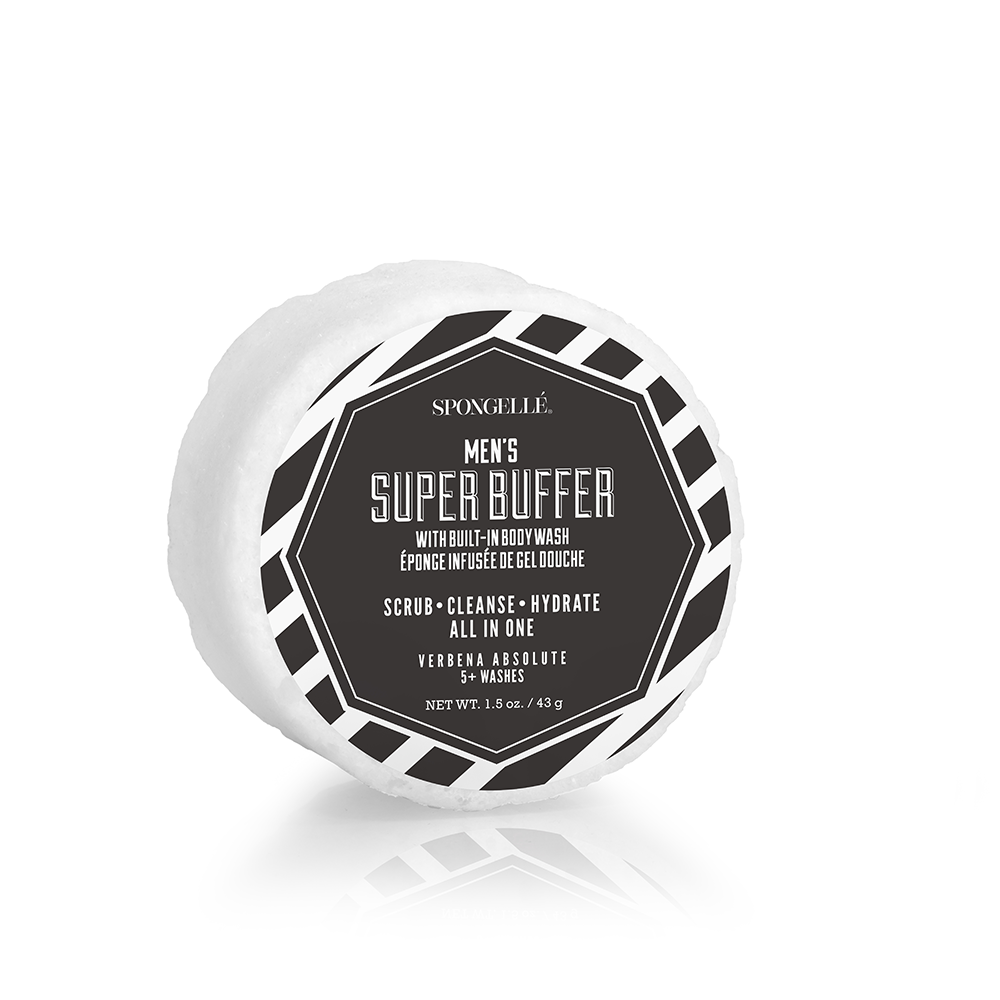 Spongelle Mens Verbena Absolute Super Buffer
