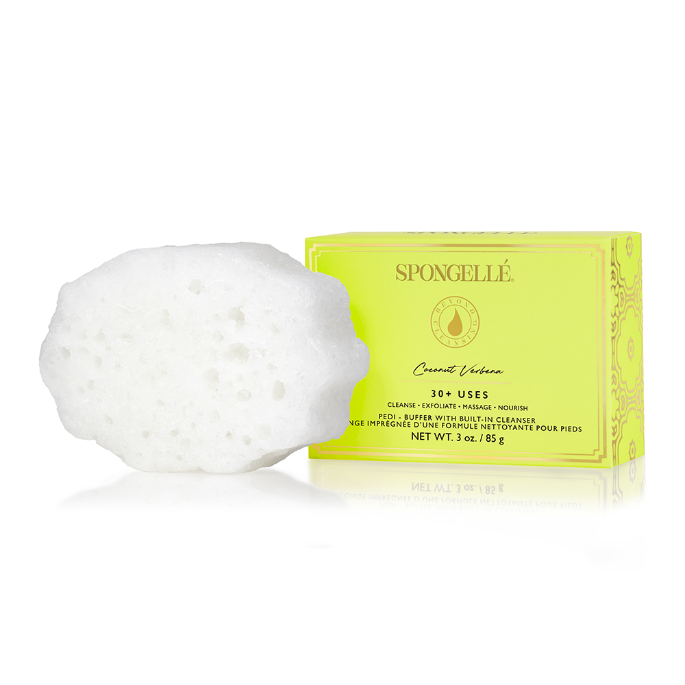 Spongelle Coconut Verbena Pedi Buffer