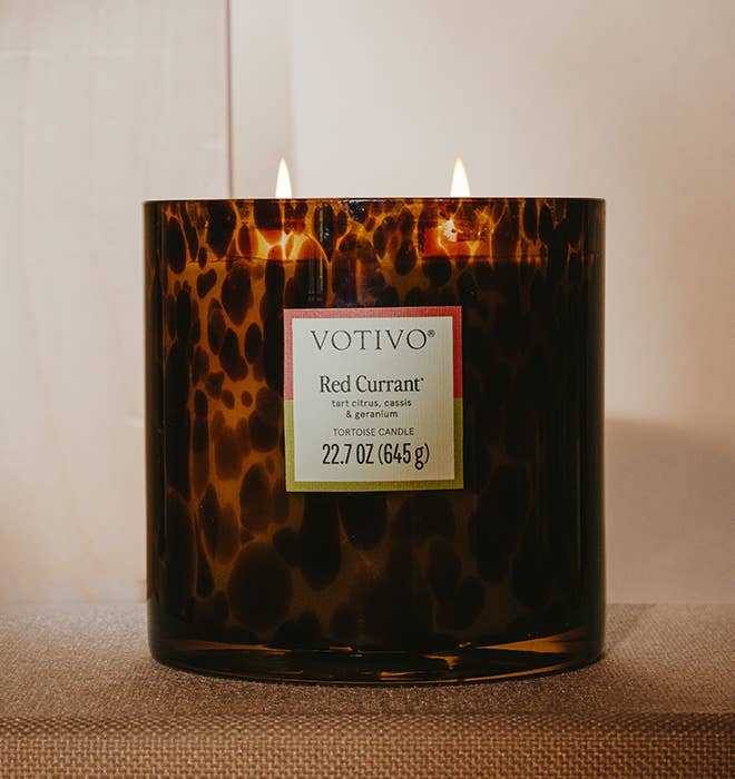 Red Currant Tortoise Candle | Mother's Day Gift