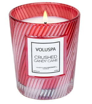 VOLUSPA - Crushed Candy Cane 6.5 oz. Candle