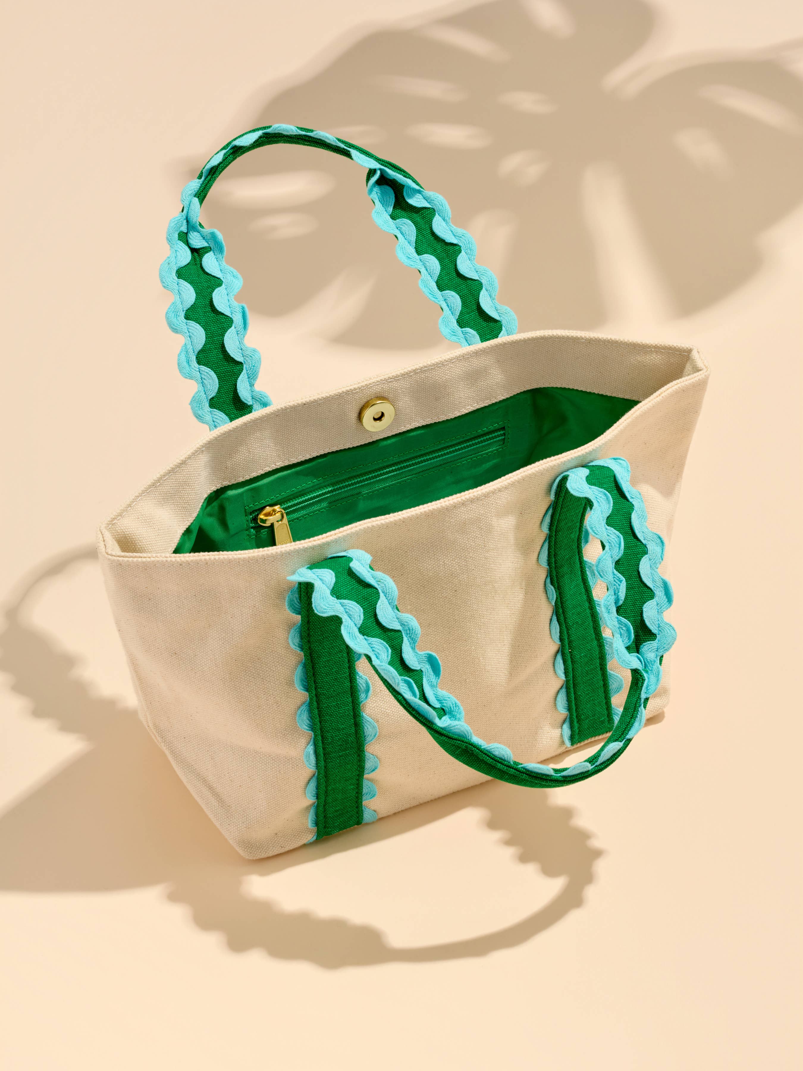 Poppy Mini Tote: Green