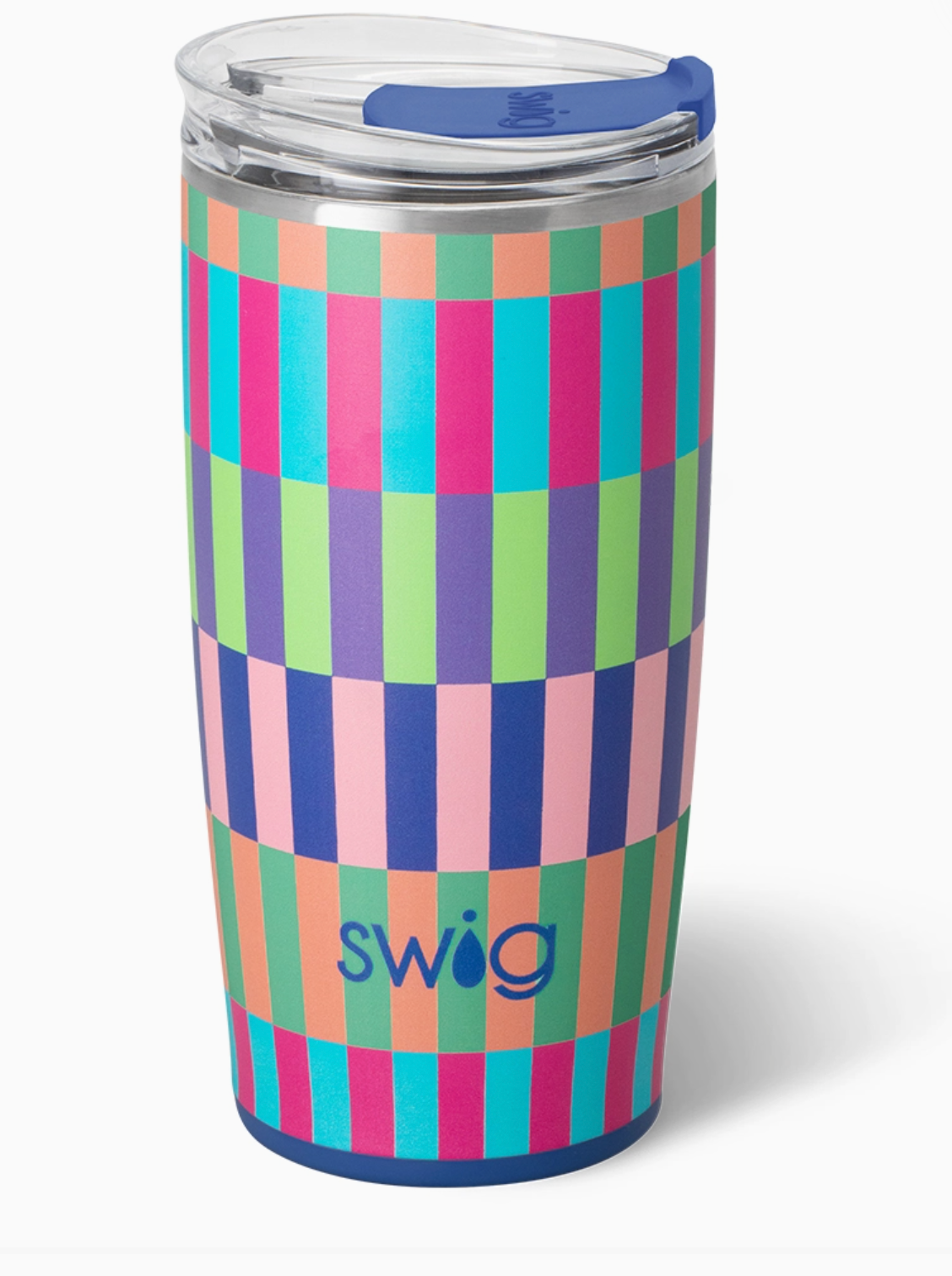 Swig Life 22oz Travel Mug- Brite Stripe