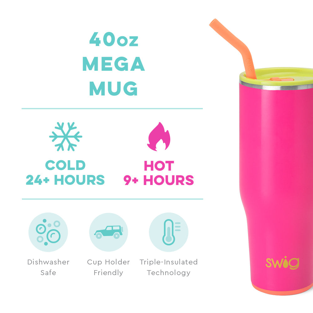 Swig LIfe Mega Mug (40oz)- Tutti Frutti
