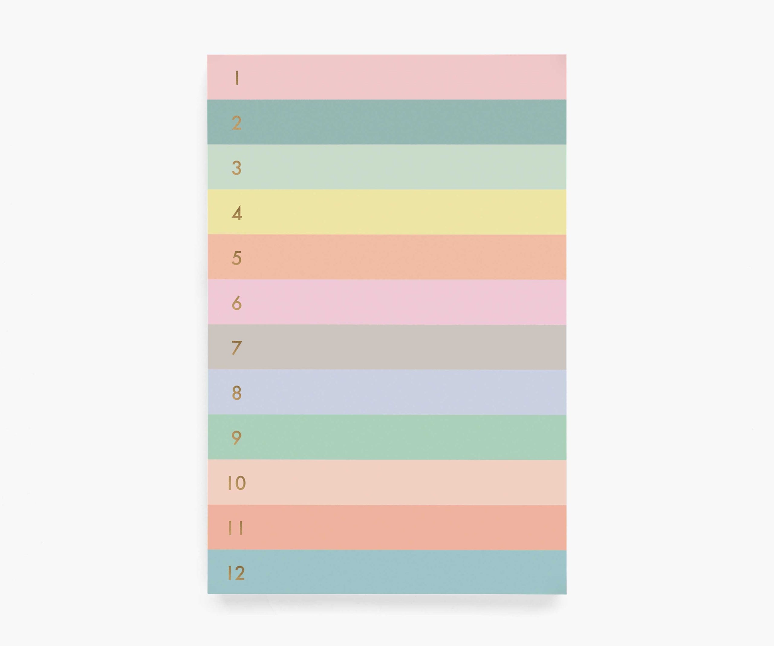 Rifle Paper Co. Memo Numbered Notepad