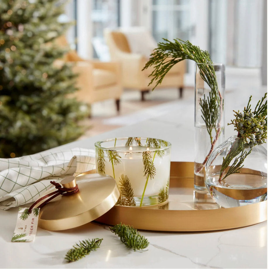 THYMES Frasier Fir 11.5 oz. 3 Wick Candle
